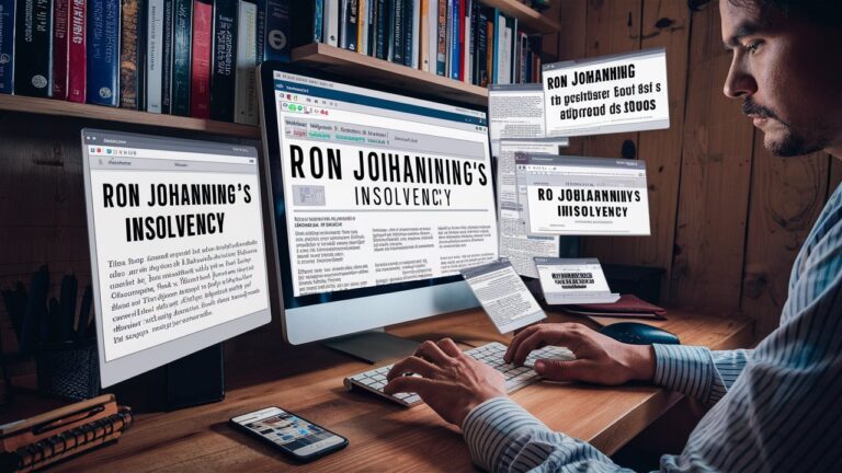 ron johanning insolvent