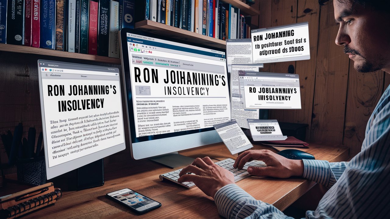 ron johanning insolvent