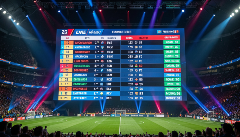 live leaderboard today